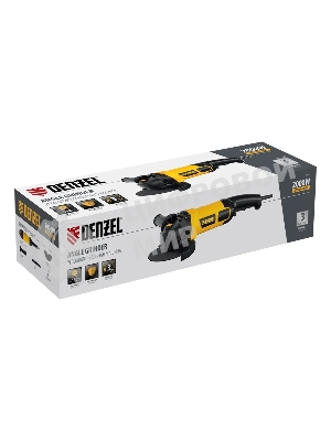 Машина шлифовальная угловая Denzel AGL180-2000, 2000 Вт, 180 мм, 8500 об/мин