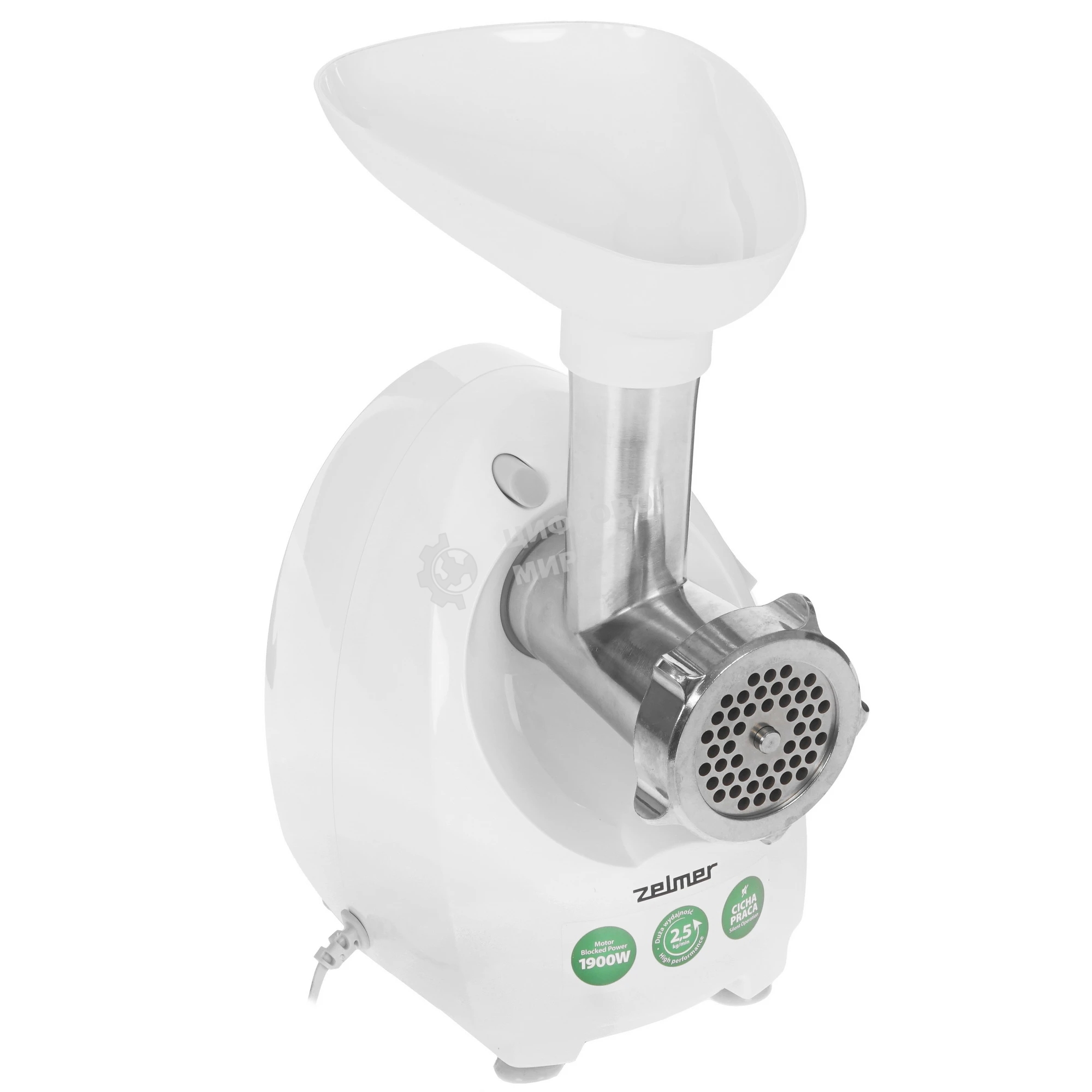 Мясорубка электрическая Zelmer ZMM4080B белый