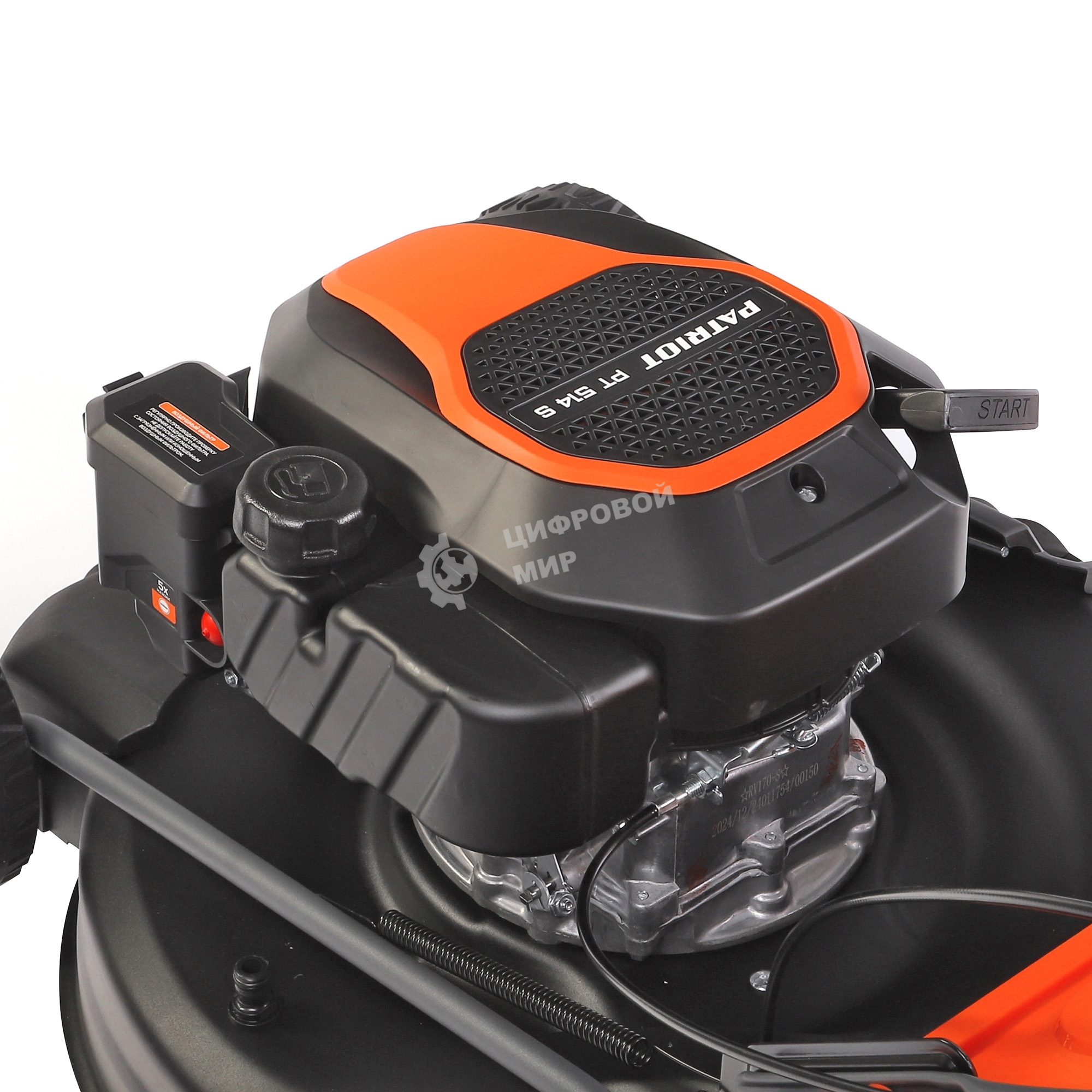 Газонокосилка бензиновая PATRIOT PT 514S