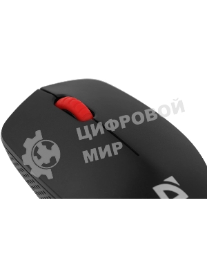 Мышь беспроводная Defender Tiana MB-055 черный, 1000 dpi, радиоканал, USB, кнопки - 3