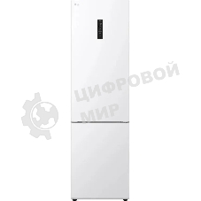 Холодильник LG GC-B509AQQW белый двухкамерный 277/110л морозилка снизу, No Frost