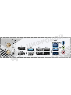 Материнская плата ASRock B850M Pro RS WiFi White, AM5, AMD B850, 4xDDR5, 4xSATA, 3xM.2, 1xPCIe 5.0 x16, 1xPCIe 4.0 x4, 1xHDMI, 1xDP, 1x2.5Gb LAN, Wi-Fi 6E, Bluetooth 5.3, 1xUSB-C 10Gbps, 1xUSB-A 10Gbps, 2xUSB-A 5Gbps, 4xUSB-A 2.0, 3x3.5 мм, 7.1, mATX