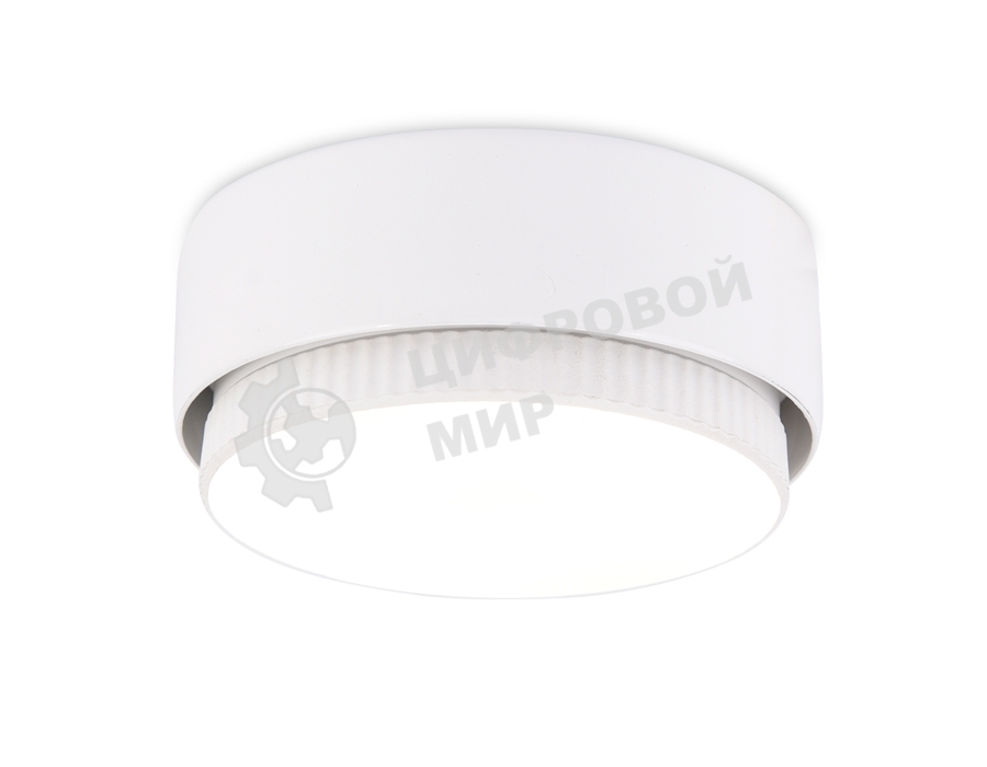 Светильник накладной G102 WH белый GX53 D82*25