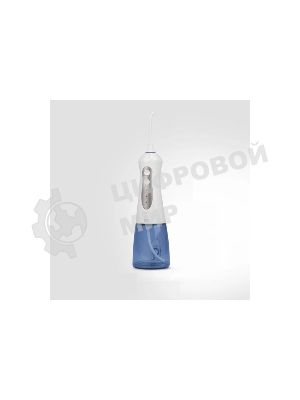 Ирригатор BQ IR001 белый/синий, от аккумулятора, 300 мл, 3 режима