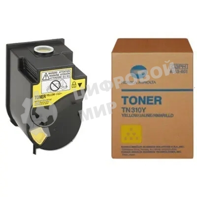 Картридж лазерный ELP TN-310Y желтый (11500 стр) (туба, 230 гр.) для Konica-Minolta bizhub C350/351/450