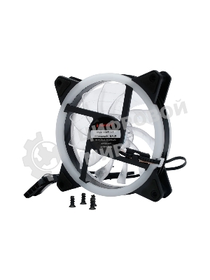 Вентилятор для корпуса Gembird черный, 120 мм, 1200 об/мин, 20.5 дБ, 3 pin