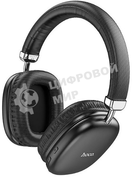 Наушники накладные Hoco W35 черный беспроводные bluetooth оголовье