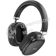 Беспроводные/проводные наушники Hoco W35 черный, полноразмерные, Bluetooth + проводной, до 40 ч