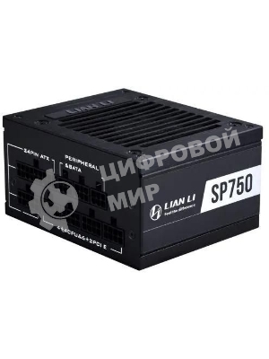 Блок питания Lian-Li SFX 750W SP750 80 PLUS gold (20+4pin) APFC 92мм fan 8xSATA Cab Manag RTL