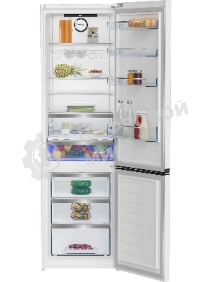Холодильник Beko B5RCNK403ZW белый двухкамерный 257/100л морозилка снизу, No Frost