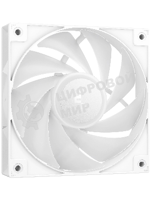 Кулер для процессора DEEPCOOL AG620 WH ARGb V2 LGA20XX/1700/1200/115X/AM5/AM4 (9шт/кор, TDP 260W, PWM, ARGb DUAL Fan 120мм, 6 тепл. трубок, белый) RET