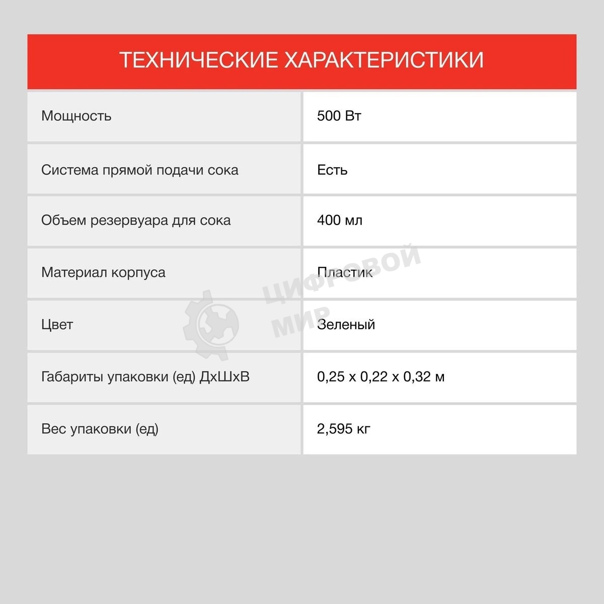 Соковыжималка центробежная Starwind SJ2236 500 Вт рез.сок.:400мл. зеленый/белый