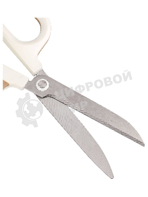 Ножницы офисные Deli Nusign ENS056-WT 145мм титановое покрытие сталь белый (упак.:1шт) блистер