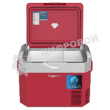 Холодильник автомобильный бордовый Бирюса НС-30P3