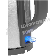 Чайник электрический Candy CK-203 1.7л. 2200Вт графит корпус: нерж.сталь