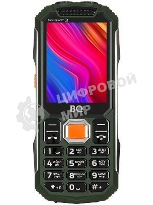 Мобильный телефон BQ 2817 Tank Quattro Power зеленый