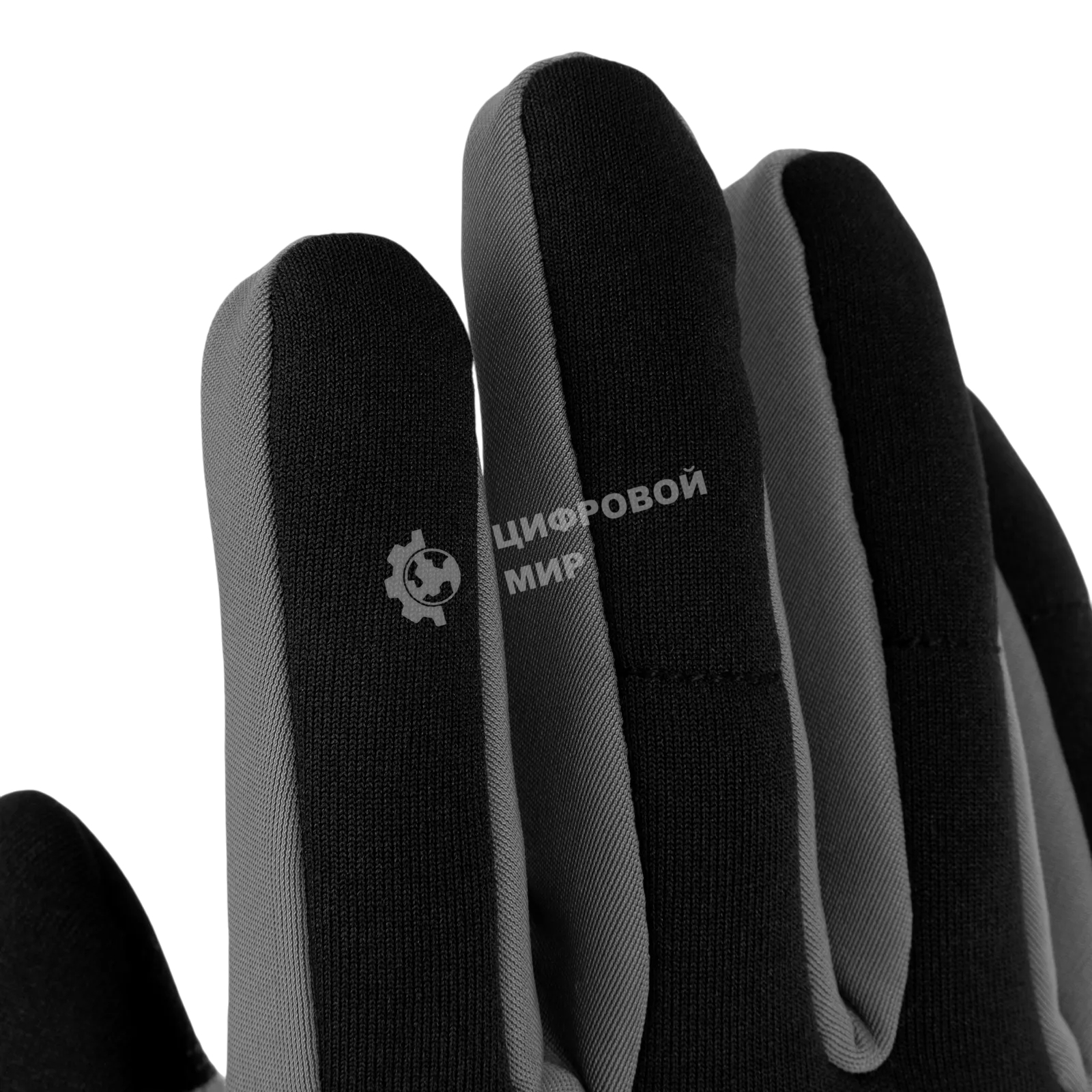 Перчатки универсальные Denzel 68086 искусственный мех, работа с сенсорным экраном, размер 8