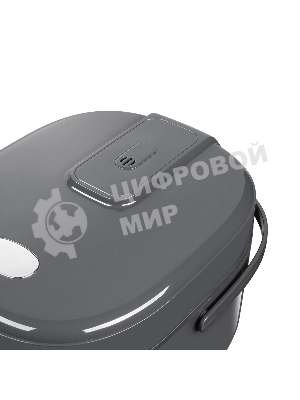 Мультиварка Redmond MC100S 860 Вт, 5 л, 12 программ, черный/ металлик