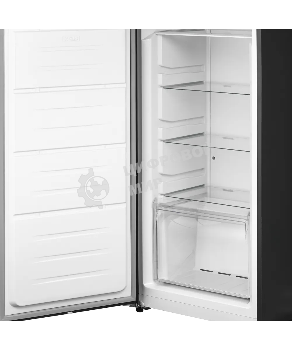 Морозильная камера Kuppersberg NFS 189 DX, High-Tech, отдельностоящая, ВхШхГ 185х60х65 см, объем 304 л, электронное управление, No Frost, LED дисплей, LED освещение, супер заморозка, инверторный компрессор, энергоэффективность А+, уровень шума 43 дБ, цвет