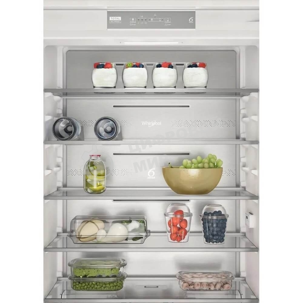 70 см, 193.5х54.3х69 см, 295/99 л, инверторный компрессор, автоматическая разморозка, зона свежести влажная, сенсорное управление, технология 6 SMYSL FreshControl, MultiFlow, FreezeControl, перенавешиваемые дверцы, скользящие направляющие, Италия