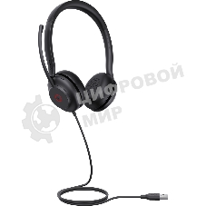 Гарнитура Yealink UH35 Dual UC чёрный, проводная, USB