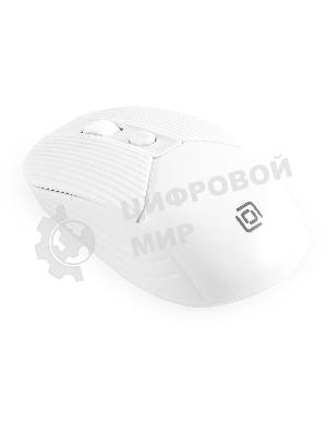 Мышь беспроводная Oklick 509MW белый, 1600 dpi, радиоканал, USB, кнопки - 4