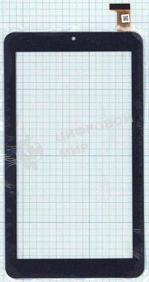 Сенсорное стекло (тачскрин) HC184104C1 FPC021H V2.0 (184x104 мм), белое