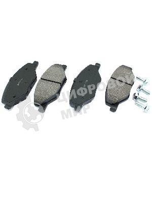 Колодки тормозные передние LPR 05P1795, комплект