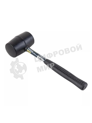 Резиновый молоток со стальной ручкой Deli DL5612 340 грамм, длина 260 мм