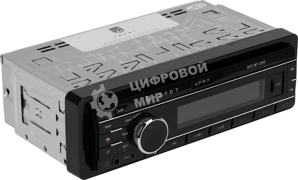 Автомагнитола URAL МОЛОТ АРС-МТ 225С