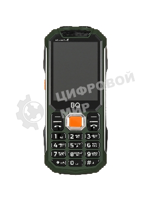 Мобильный телефон BQ 2817 Tank Quattro Power зеленый