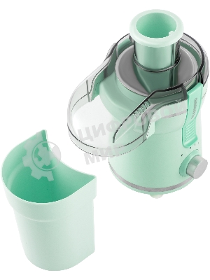 Соковыжималка Starwind SJ2326 бирюзовый, центробежная, 750 Вт, 400 мл, механическое