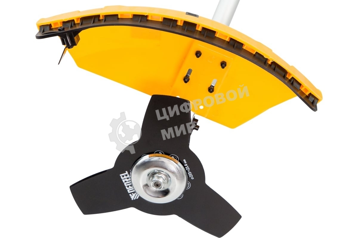 Триммер бензиновый Denzel DR-52, 52 см3, неразъемная штанга, состоит из 2 частей