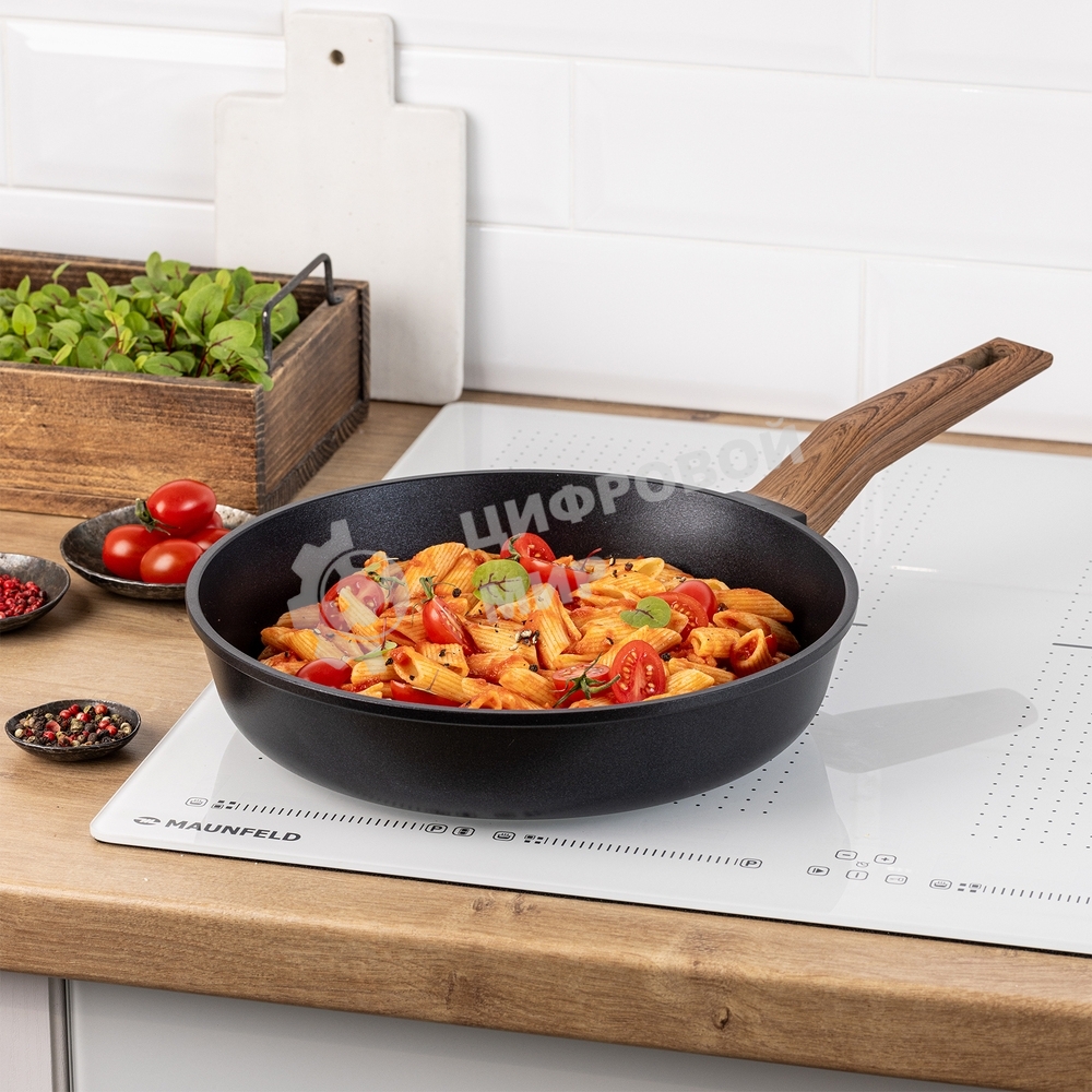 Сковорода Maunfeld ALVA MF26LV01FP из литого алюминия, 26 см
