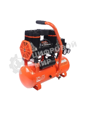 Компрессор поршневой безмасляный Patriot KDS 190 F10 (190 л/мин, 0,95 кВт, 8 бар, 10 л, 2800 об/мин, быстросъем 1/4)