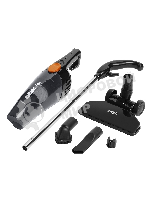 Пылесос вертикальный BBK BV2900 черный/оранжевый, питание от сети, 170 Вт, уборка сухая, пылесборник 0.8 л