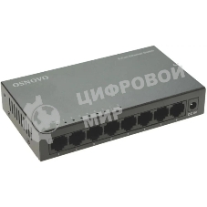 Коммутатор Osnovo SW-8F 8x100 Мбит/с неуправляемый