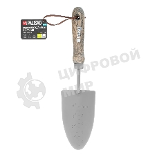 Совок посадочный широкий Palisad LUXE 85х330 мм, стальной, рукоятка из ясеня