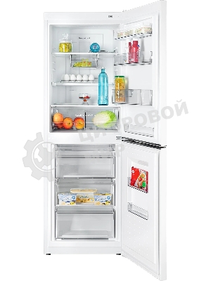 Холодильник Atlant ХМ-4619-109-ND белый двухкамерный 187/94л морозилка снизу