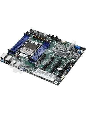 Серверная материнская плата ASRock SPC741D8-2L2T/BCM, 1xLGA4677, Intel C741, 8xDDR5, 0xSATA, 2xM.2, 4xPCIe 5.0 x16, 1xVGA, 2x1Gb LAN, 2x10Gb LAN, IPMI, 2xUSB-A 5Gbps, SSI CEB