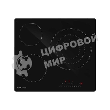 Электрическая варочная панель MAUNFELD AVCE6033STBK, 3 конфорки, стеклокерамика, 5700 Вт