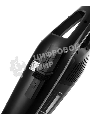 Пылесос вертикальный Kitfort KT-594 черный/серый, питание от аккумулятора, 45 Вт, уборка сухая/влажная, пылесборник 0,6 л