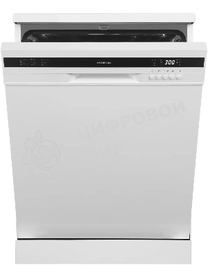 Посудомоечная машина Hyundai DF126, белый, 60 см, 12 компл., сушка конденсационная, 49 дБ, класс A++