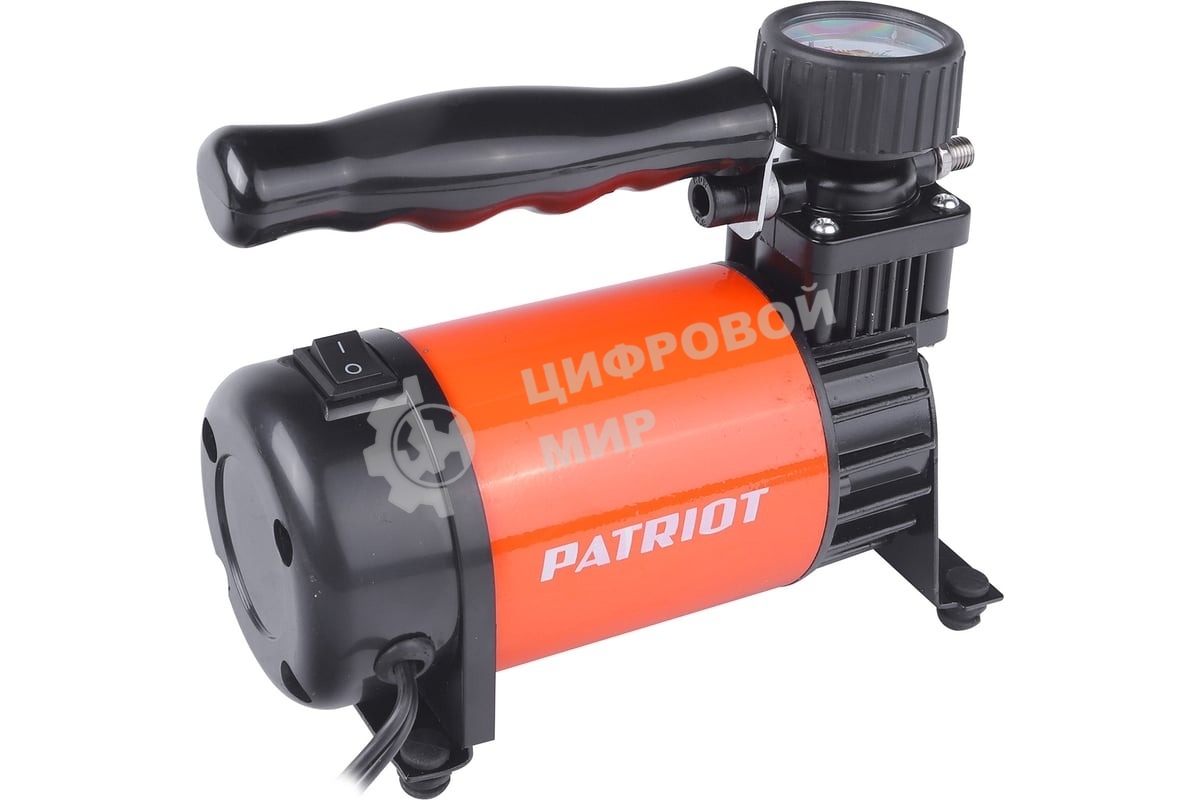 Компрессор автомобильный Patriot CC 1340 черный/оранжевый