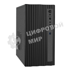 Компьютерный корпус Minitower ExeGate BAA-303MU (mATX, без БП, 2*USB+1*USB 3.0, HD Audio, черный)