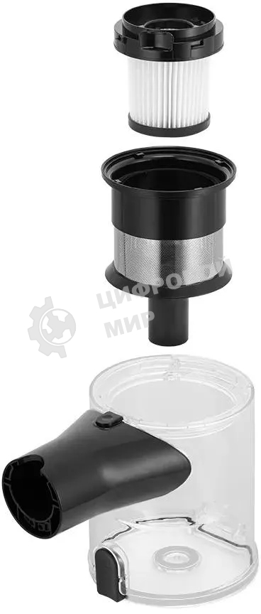 Пылесос Kitfort КТ-5550 350Вт черный