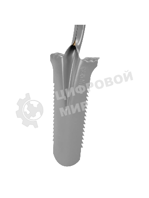 Лопата траншейная профессиональная Palisad LUXE 100х360х1250 мм, с зубьями, ясень, EFP