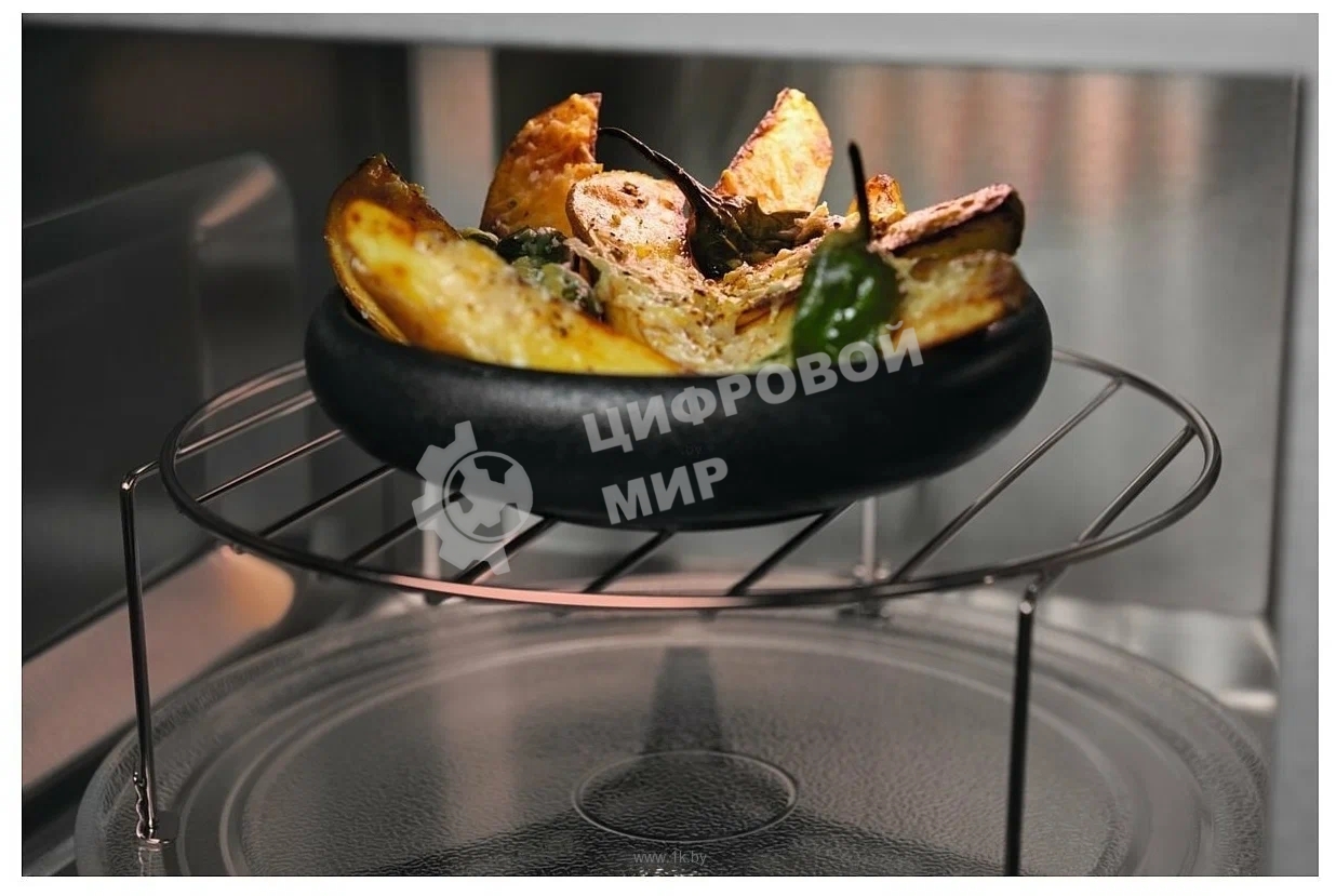 Микроволновая печь Electrolux EMS4253TEX 25л. 900Вт серебристый/черный (встраиваемая)