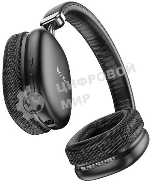 Наушники накладные Hoco W35 черный беспроводные bluetooth оголовье