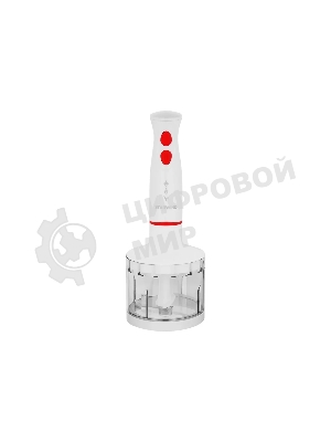 Блендер погружной Starwind SBP2242 500 Вт, белый/оранжевый